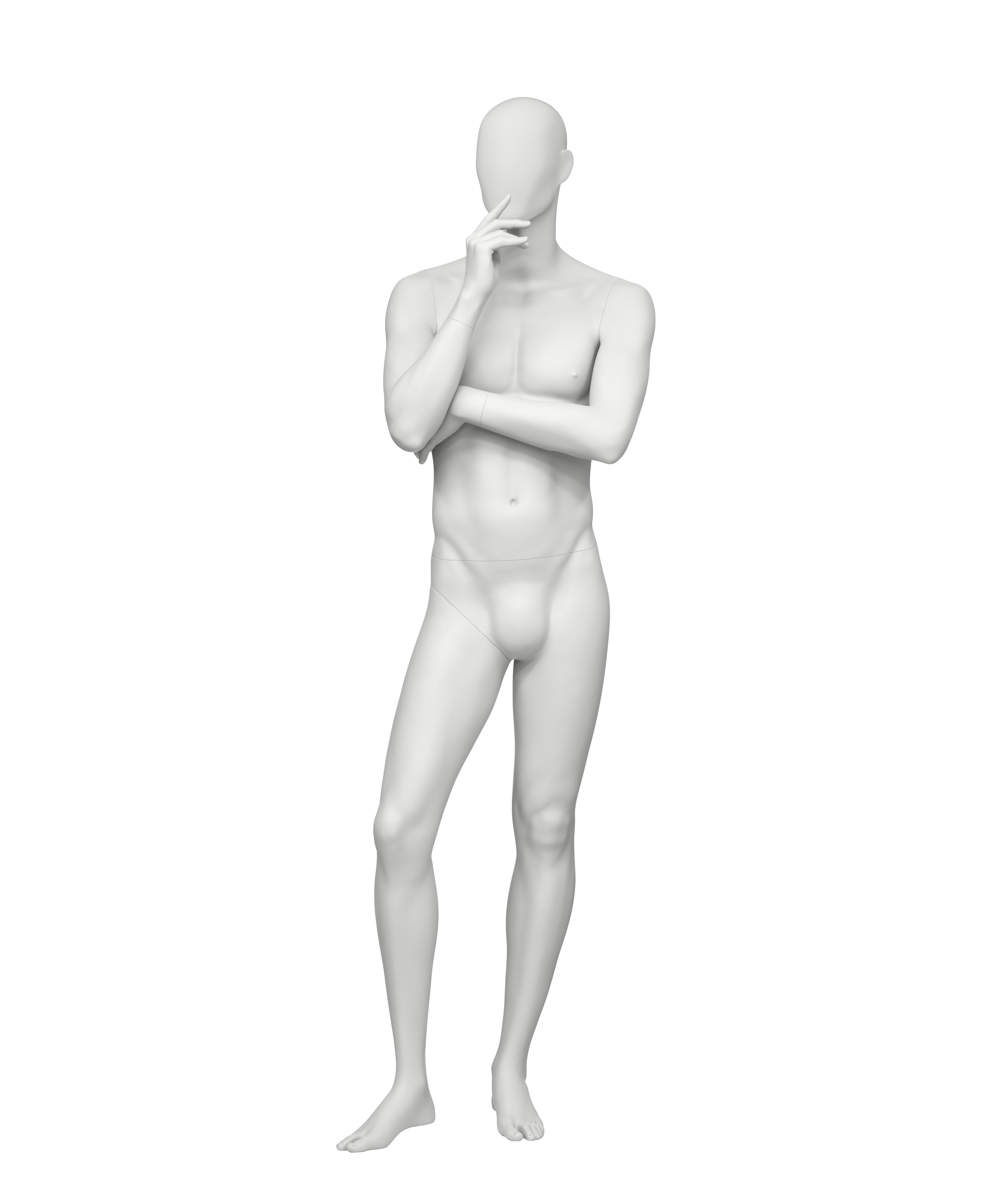 realistic male mannequins AG02