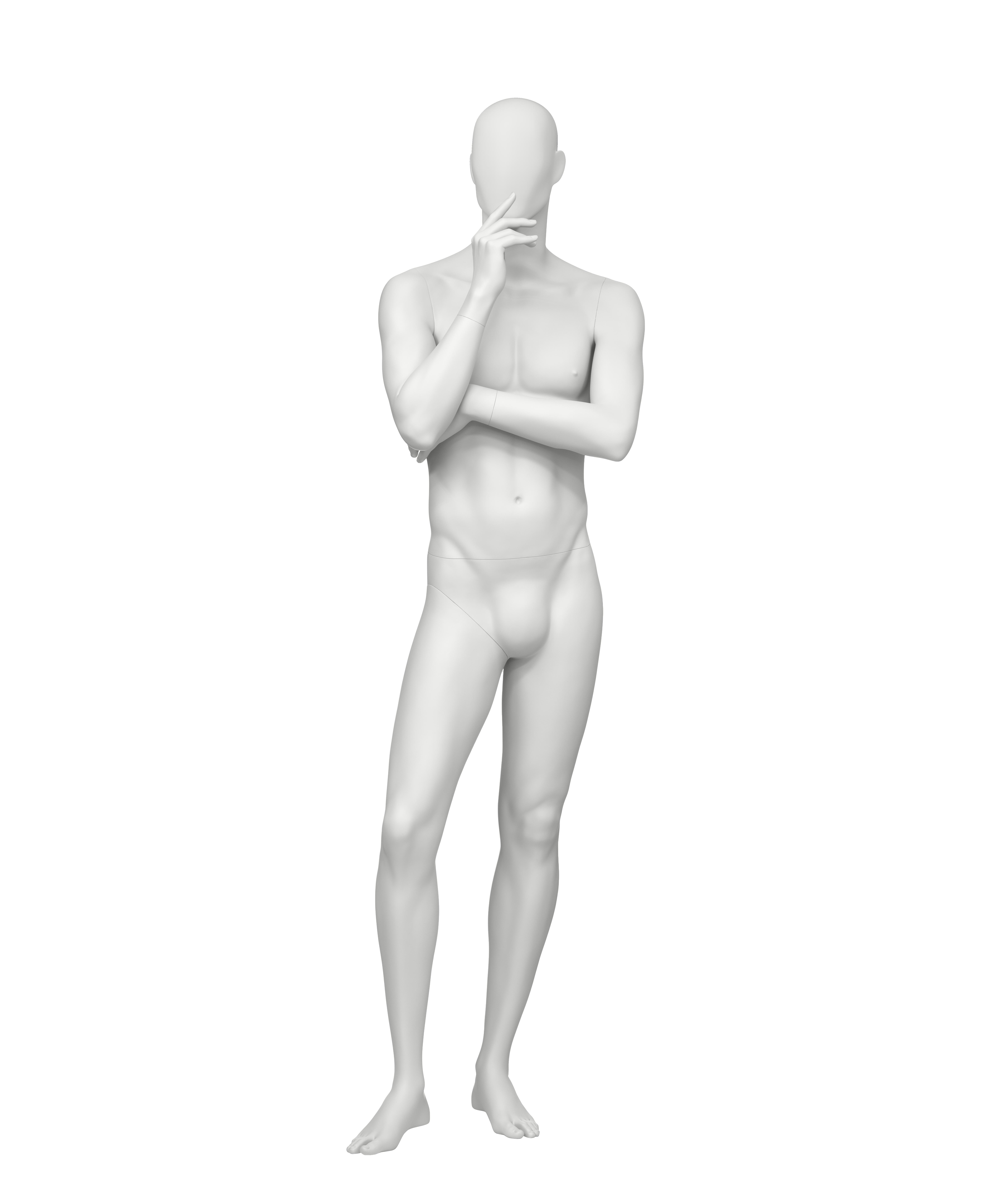 realistic male mannequins AG02