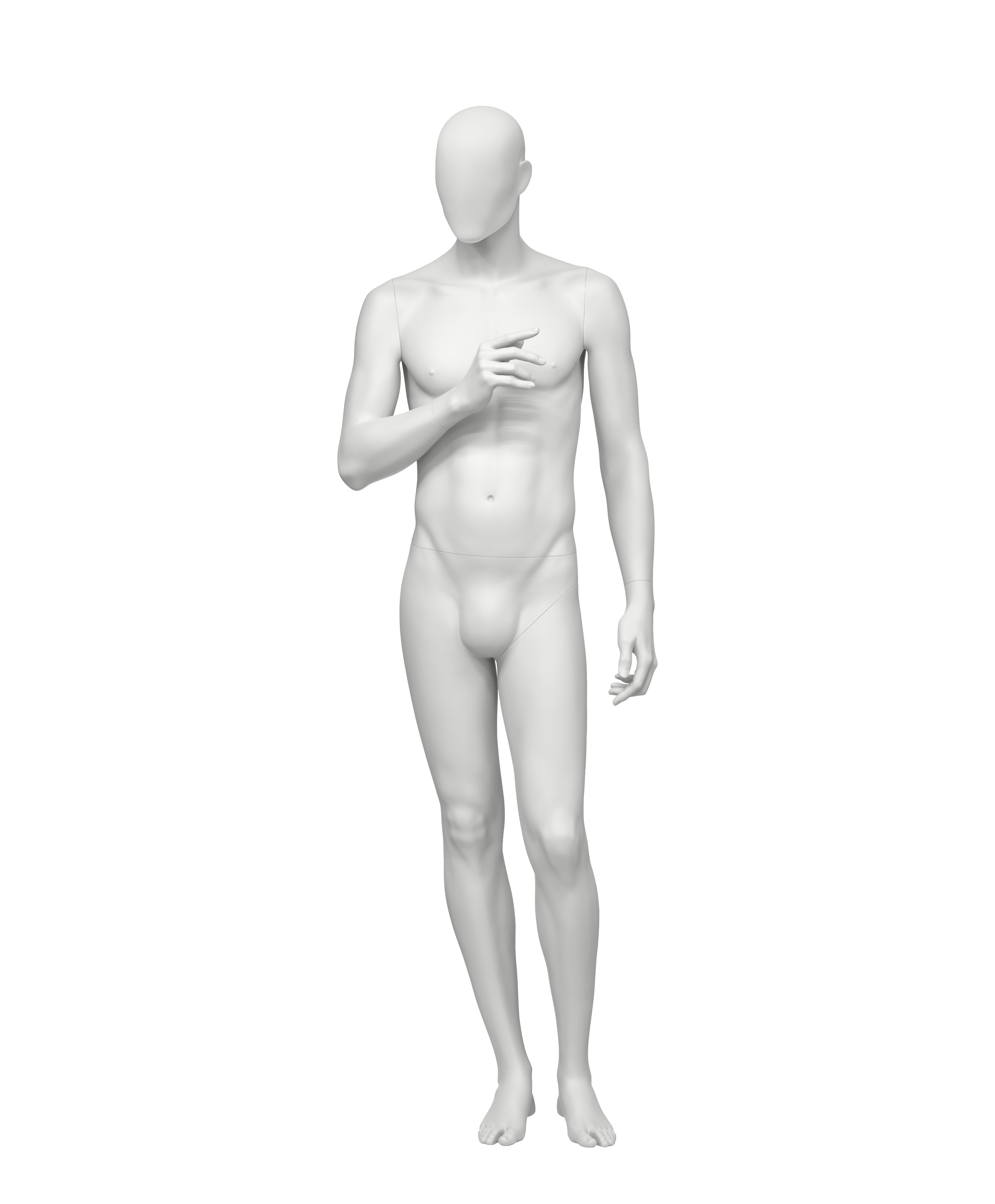realistic male mannequins AG02