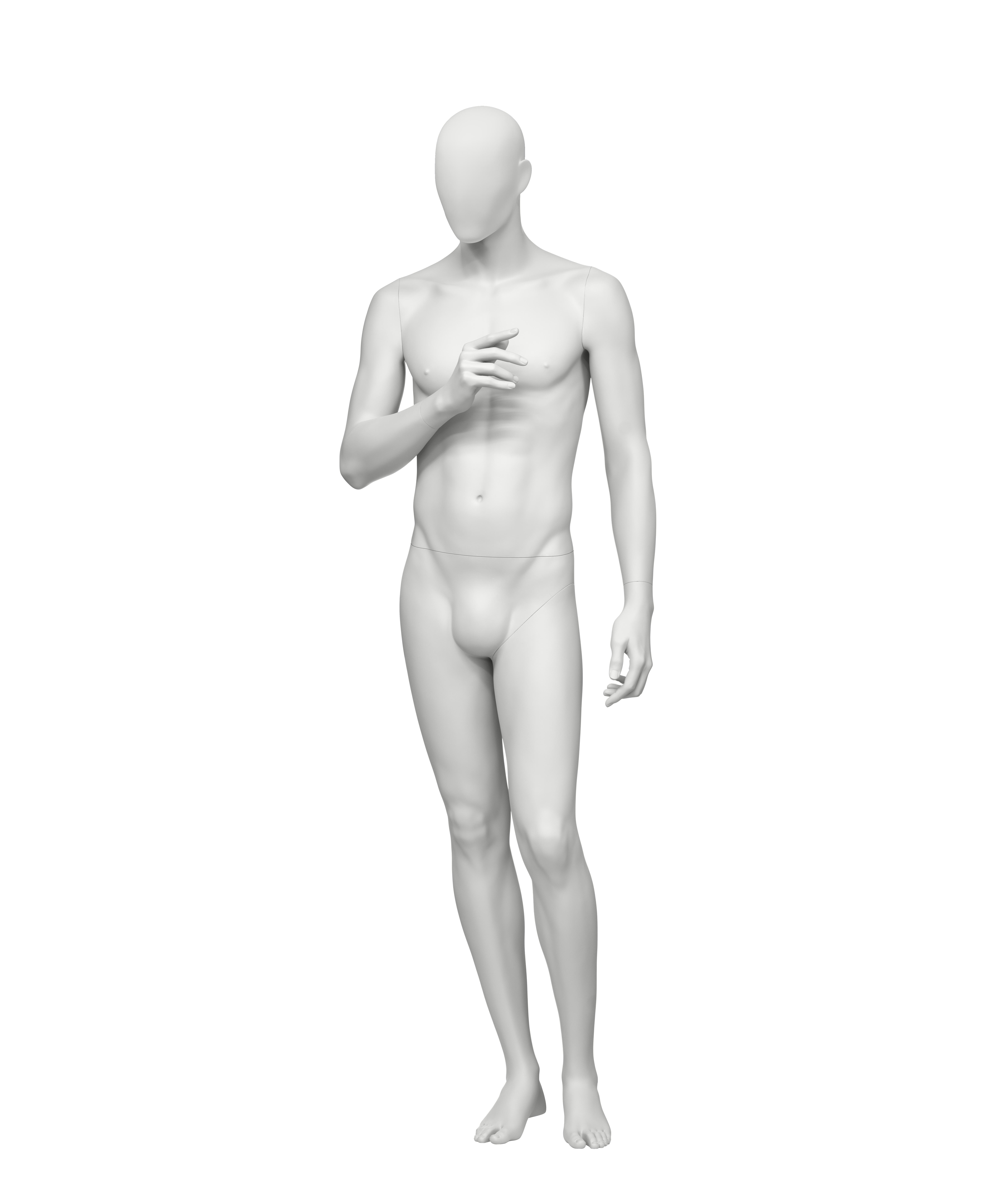 realistic male mannequins AG02